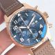 Replica IWC Schaffhausen Blue Dial Brown Leather Band Automatic Watch For Mens (2)_th.jpg